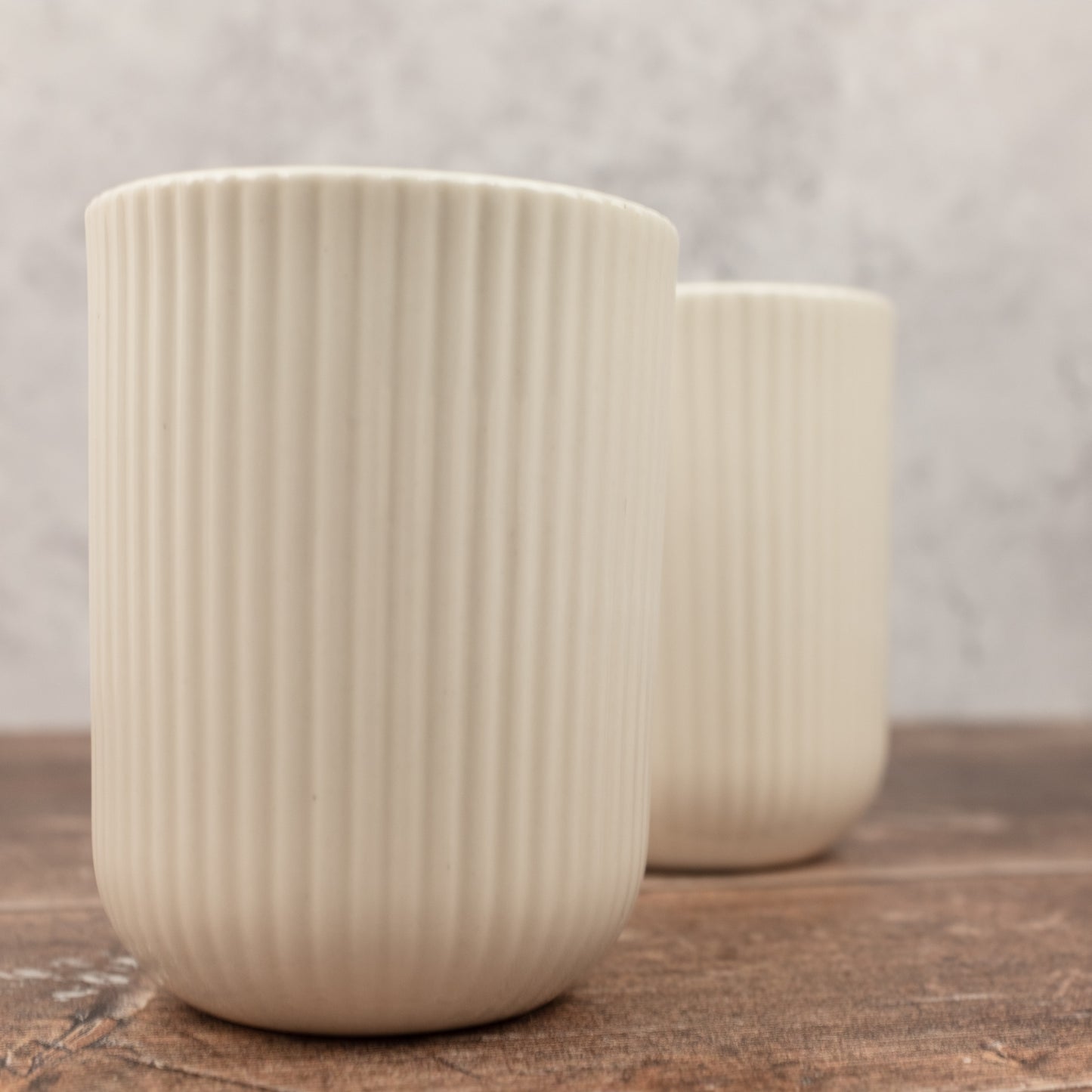 Ceramic cup - White