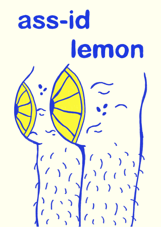 Ass-id Lemon Print